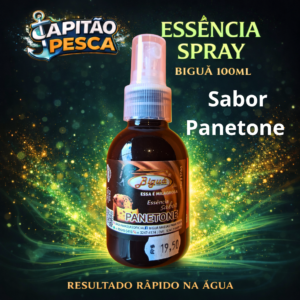 Essência Spray Biguá - Sabor Panetone - 100ml